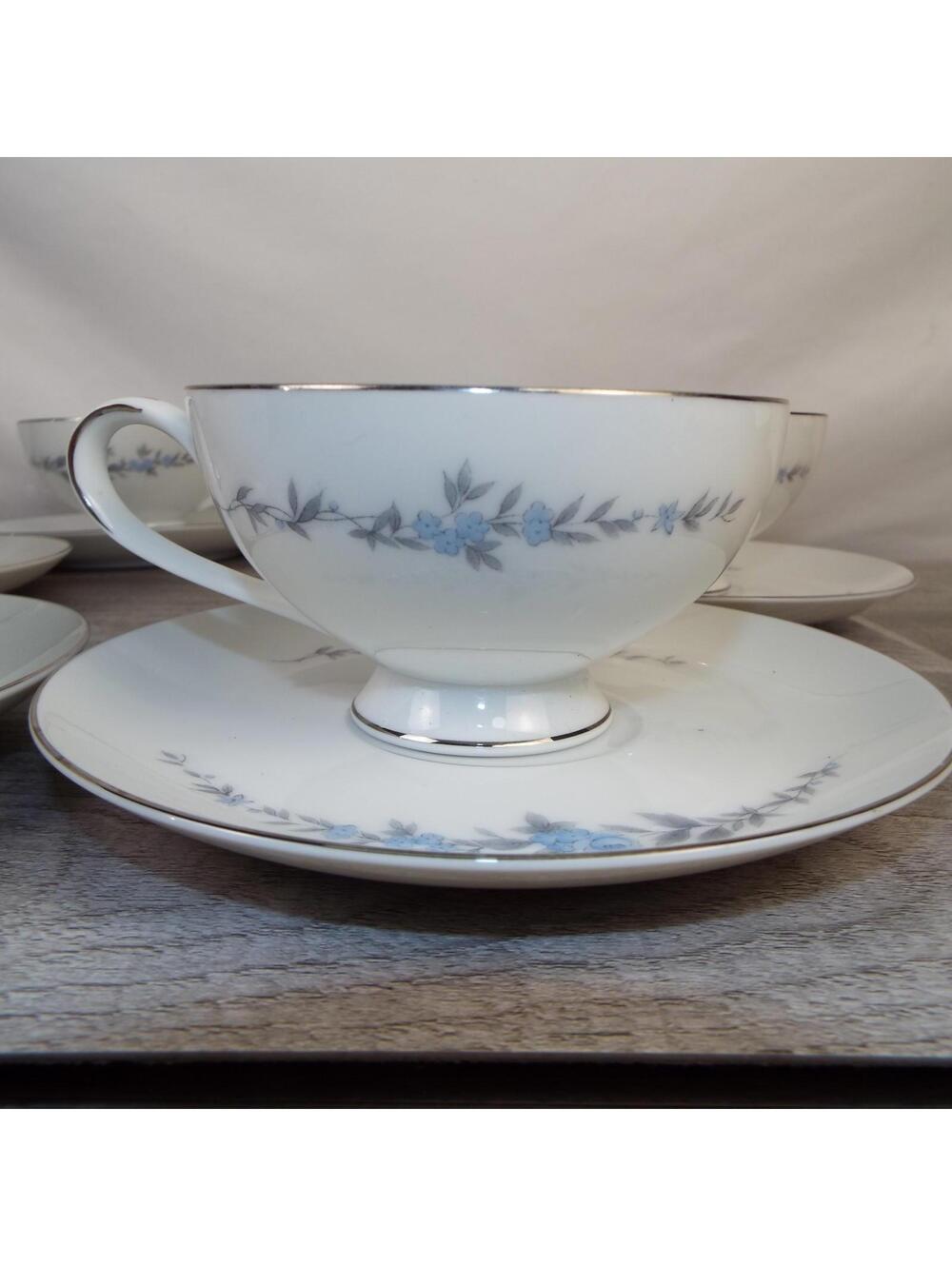 Mikasa Annbelle 5604 Tea Service Set - 6 Tea Plates & 6 Cups - Picture 4 of 8